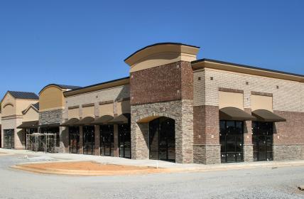 Unfinished Strip Mall